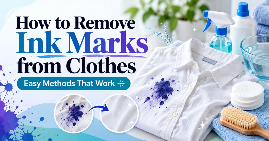 How to Remove Ink Marks from Clothes: Easy Methods That Work