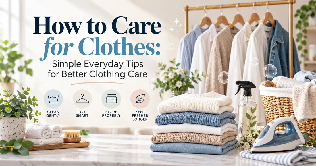how to take care of your clothes