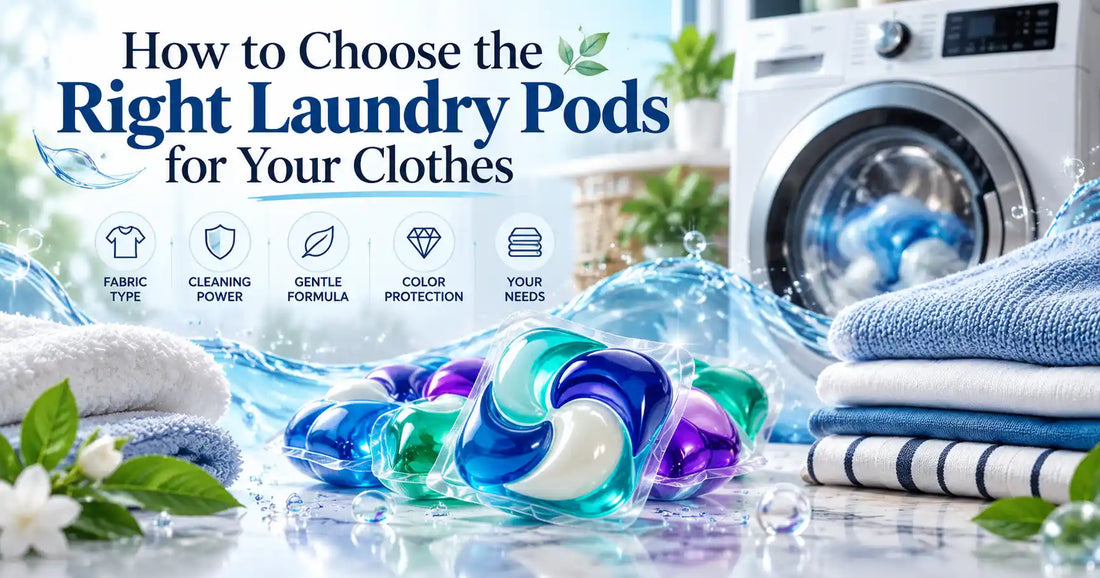 how to use laundry pods