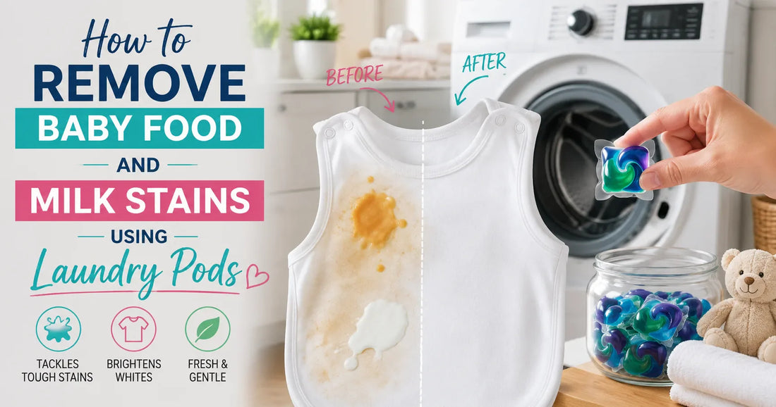 Remove Baby Food and Milk Stains