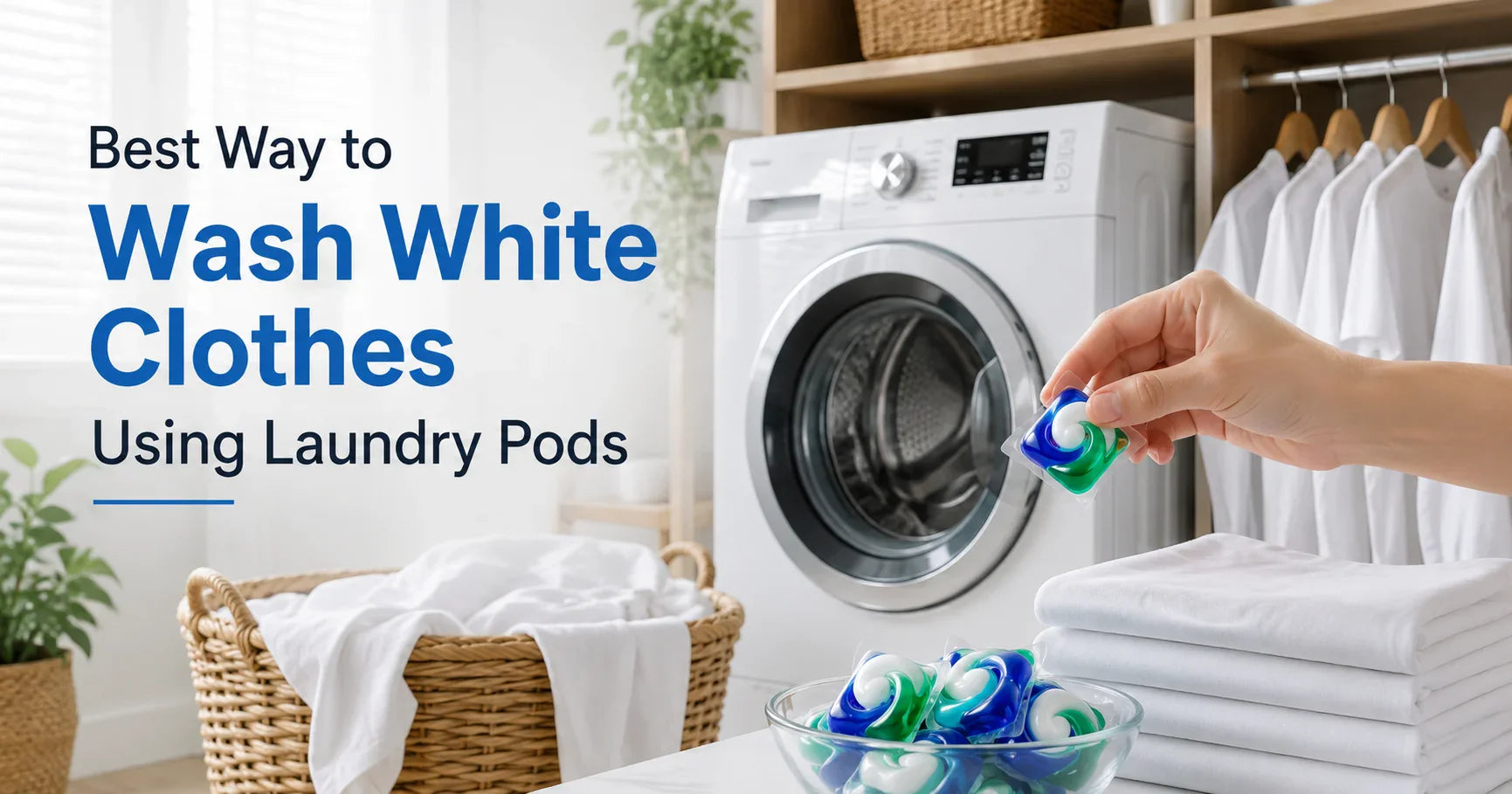 Laundry Pods for White Clothes