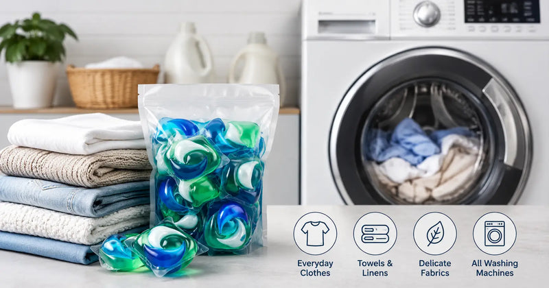 Can You Use Liquid Detergent Pods for Every Type of Laundry?