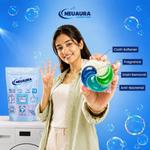 Neuaura Laundry Pods | No-Mess Detergent Pods for Washing Machines (14 Pods)